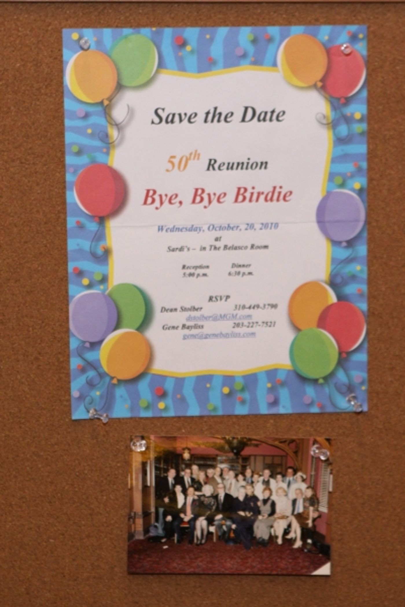 Photo Coverage: BYE BYE BIRDIE Celebrates 50th Anniversary at Sardi's Photo Coverage: BYE BYE BIRDIE Celebrates 50th Anniversary at Sardi's Image