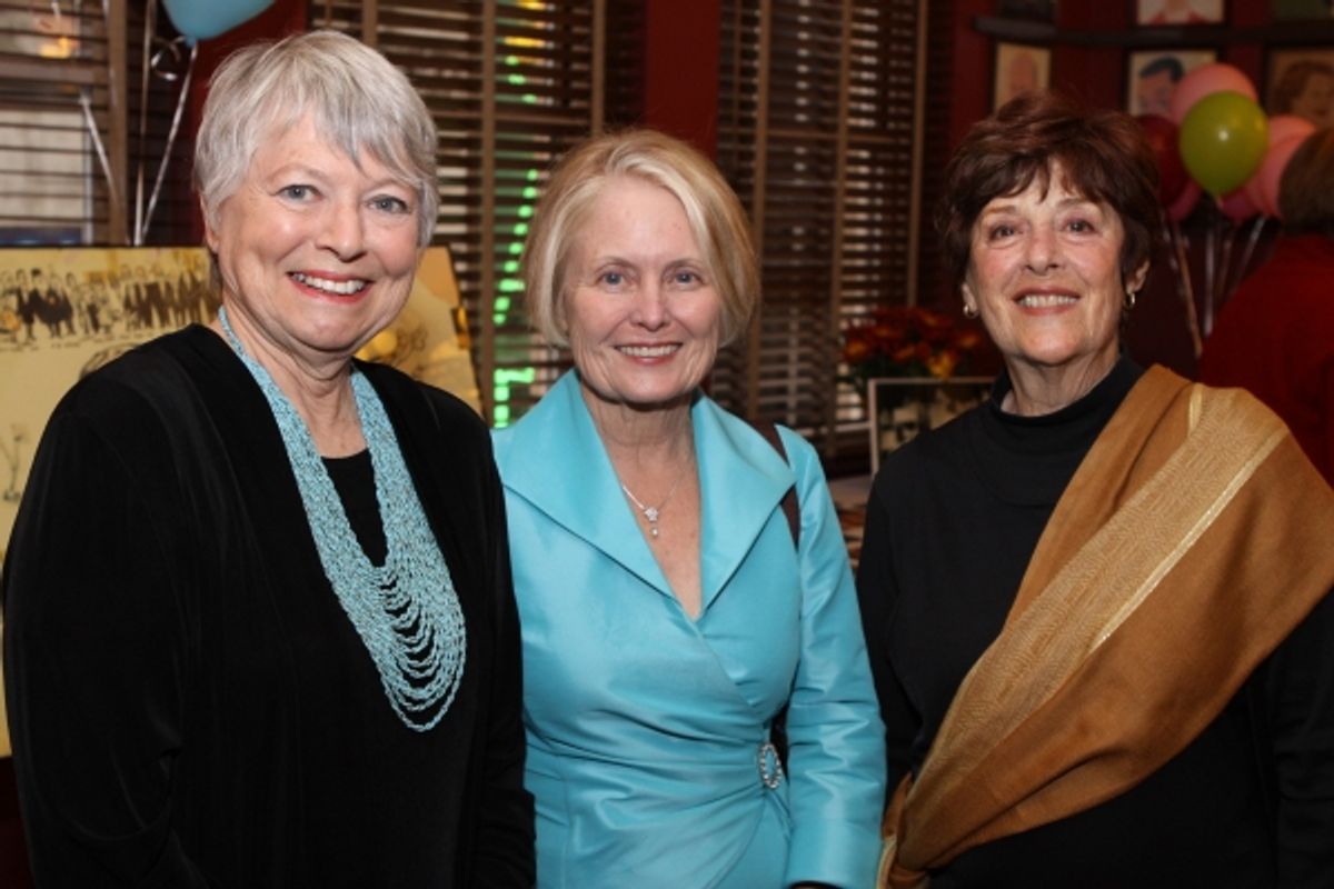 Judy Keirns, Mary Bishop and Amelia Haas at 