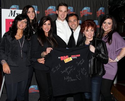 Teresa Giudice, Ashley Holmes, Jacqueline Laurita, Daniel Robinson, Anthony J. Wilkin Photo