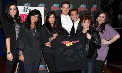 Teresa Giudice, Ashley Holmes, Jacqueline Laurita, Daniel Robinson, Anthony J. Wilkin Photo