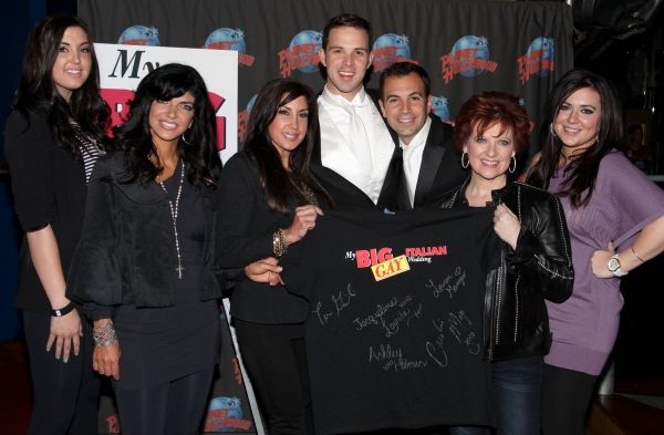 Teresa Giudice, Ashley Holmes, Jacqueline Laurita, Daniel Robinson, Anthony J. Wilkin Photo