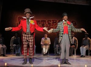 Colman Domingo, Forrest McClendon with John Cullum and Company Photo