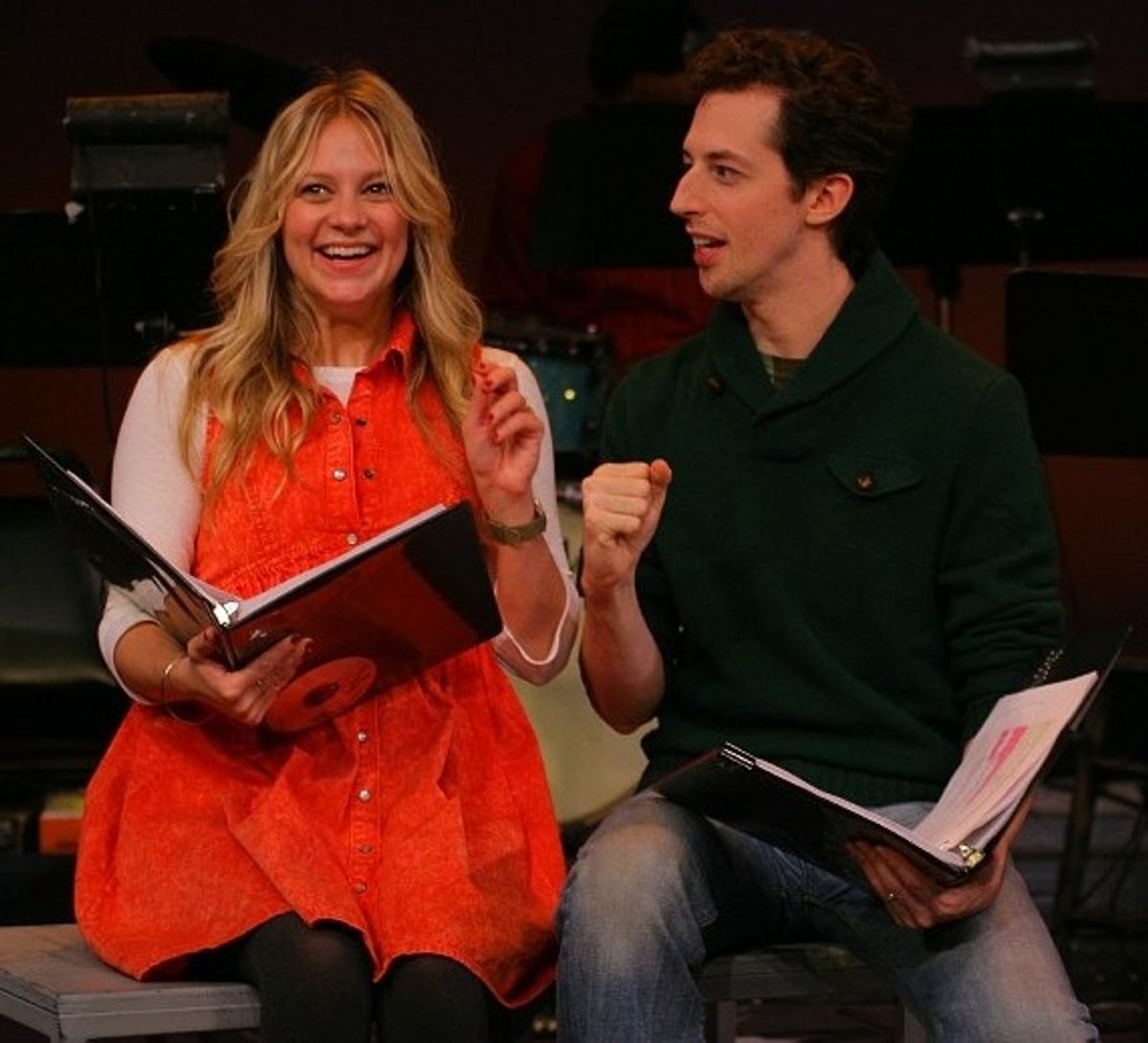 Jenni Barber and Josh Grisetti at 