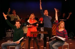 Scott Wakefield, Josh Grisetti, Jesse Means, Jenni Barber, Adam Monley, Heidi Blickenstaff and Matt Castle @ BroadwayWorld Scott Wakefield, Josh Grisetti, Jesse Means, Jenni Barber, Adam Monley, Heidi Blicken Photo