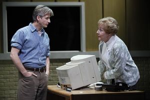 Linus Roache & Georgia Engel Photo