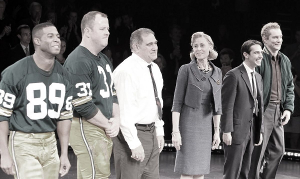 Keith Nobbs, Dan Lauria, Judith Light, Robert Christopher Riley, Chris Sullivan and Bill Dawes at 