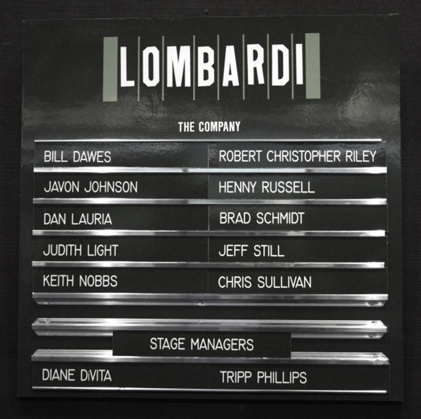 Photo Coverage: LOMBARDI Opening Night Curtain Call  Image