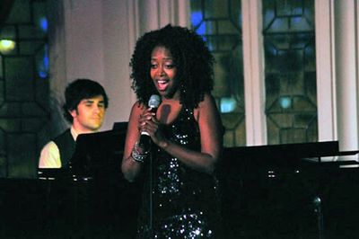 Brett Ryback and Jennifer Leigh Warren perform at The Cabaret at the Columbia Club Photo