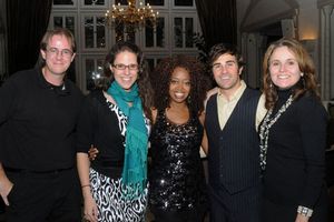 Brian Bratt, Anne Miller, Jennifer Leigh Warren, Brett Ryback and Shannon Forsell at  Photo