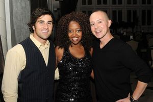 Brett Ryback and Jennifer Leigh Warren with a fan at The Cabaret at the Columbia Club @ BroadwayWorld Brett Ryback and Jennifer Leigh Warren with a fan at The Cabaret at the Columbia Club Photo