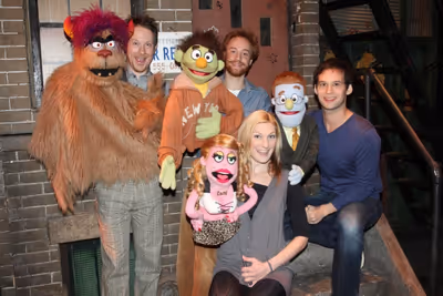 Trekkie Monster, Cullen R. Titmas, Micky, Rob Morrison, Lucy The Slut, Becca Ayers, P Photo