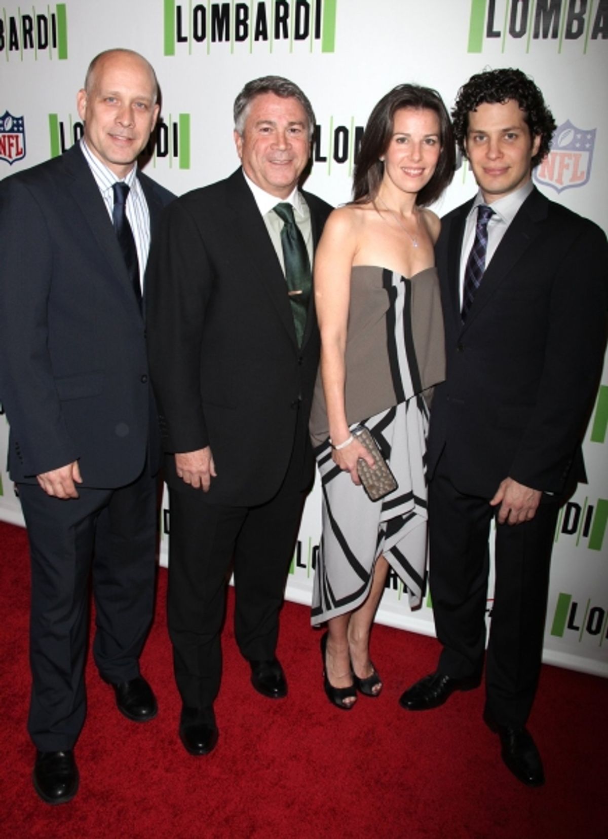 Eric Simonson, Tony Pontaro, Fran Kirmser and Thomas Kail at 