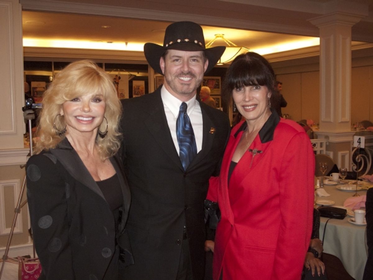 Loni Anderson, Harlan Boll and Linda Jenson at 