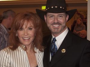 Stefanie Powers and Harlan Boll @ BroadwayWorld Stefanie Powers and Harlan Boll Photo