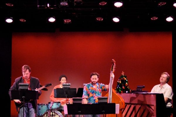 Scott Wakefield, Jesse Means, Louis Tucci and Matt Castle (Music Director) Photo