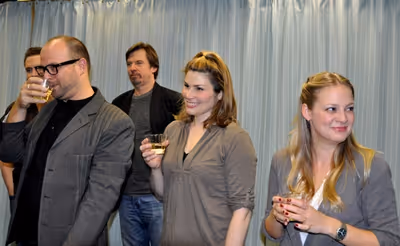 Carl Andress, Heidi Blickenstaff and Jenni Barber Photo