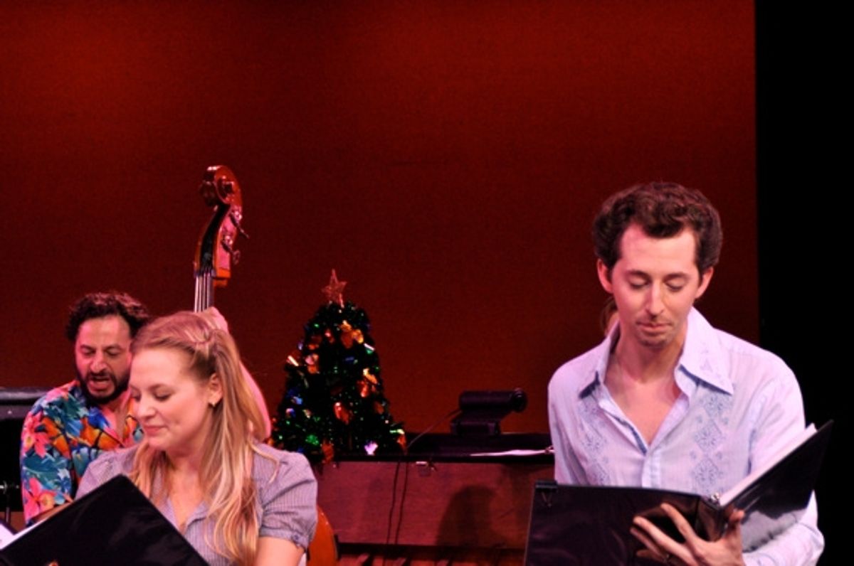 Louis Tucci, Jenni Barber and Josh Grisetti at 