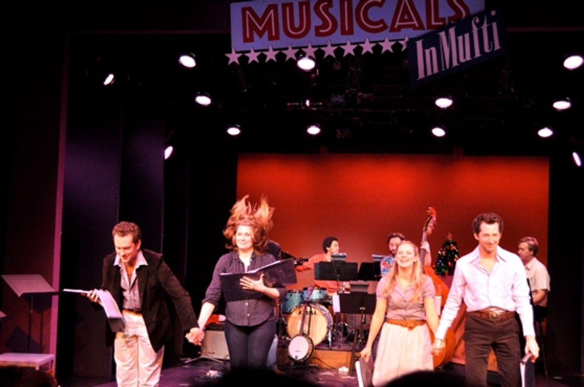 Adam Monley, Heidi Blickenstaff, Jenni Barber and Josh Grisetti at 