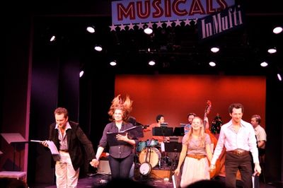 Adam Monley, Heidi Blickenstaff, Jenni Barber and Josh Grisetti Photo