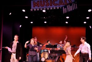 Adam Monley, Heidi Blickenstaff, Jenni Barber and Josh Grisetti Photo