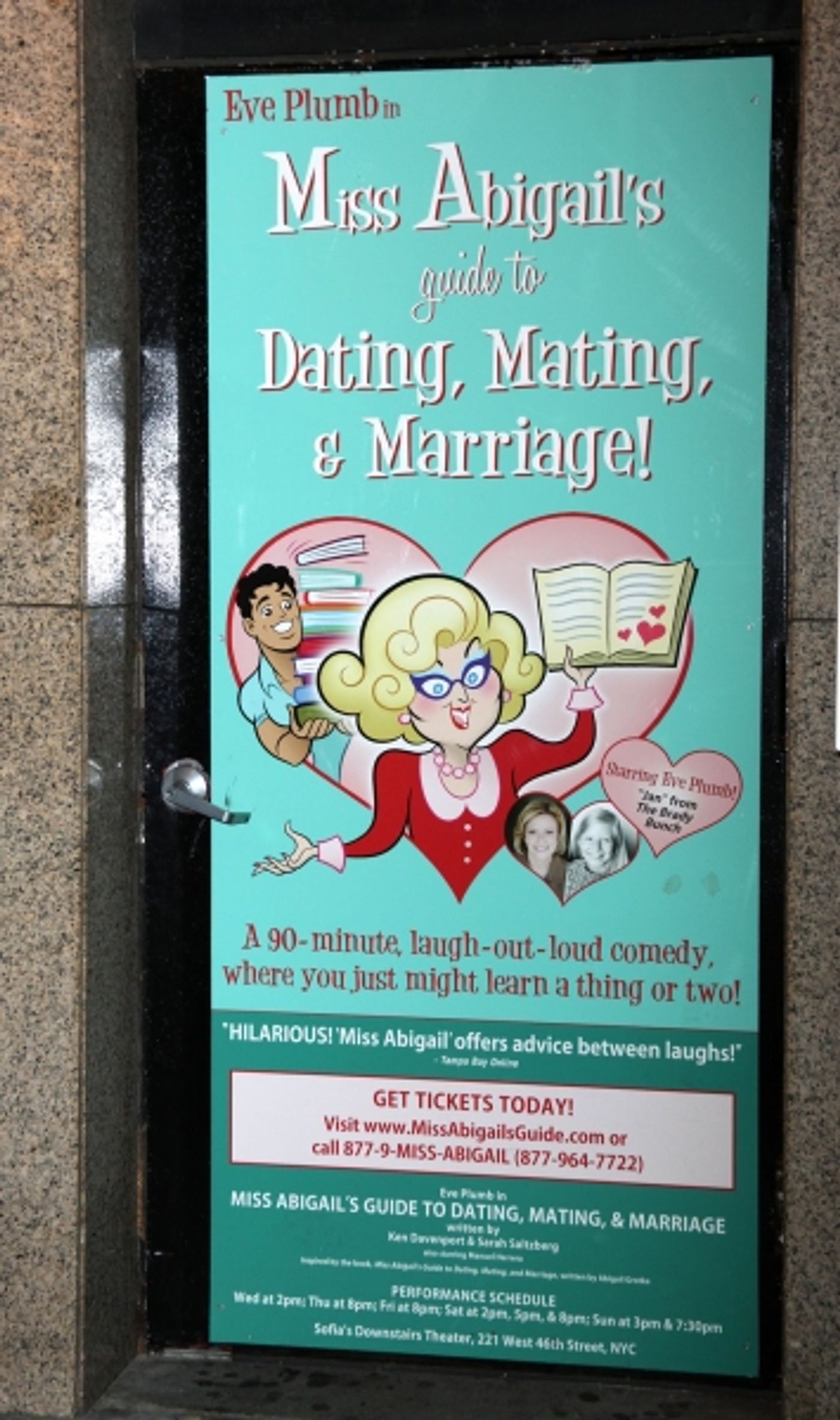 Photo Coverage: MISS ABIGAIL'S GUIDE TO DATING, MATING & MARRIAGE Curtain Call  Image