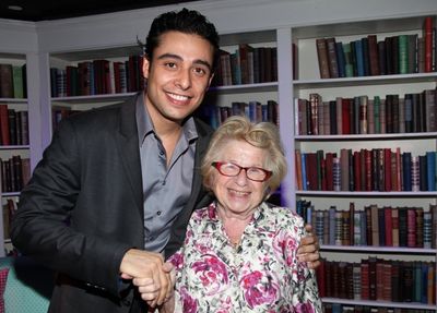 Manuel Herrera  & Dr. Ruth Westheimer Photo