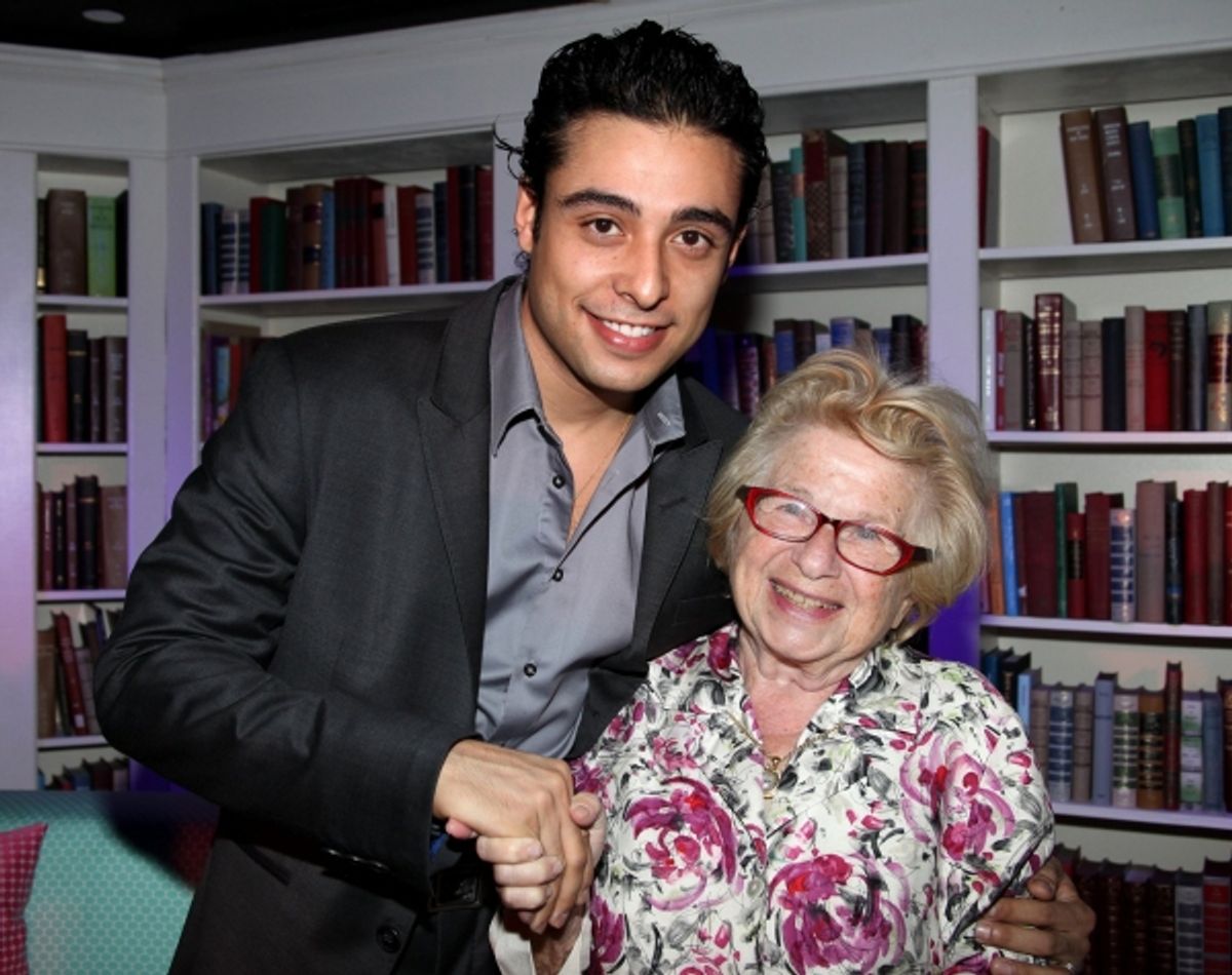 Manuel Herrera  & Dr. Ruth Westheimer at 