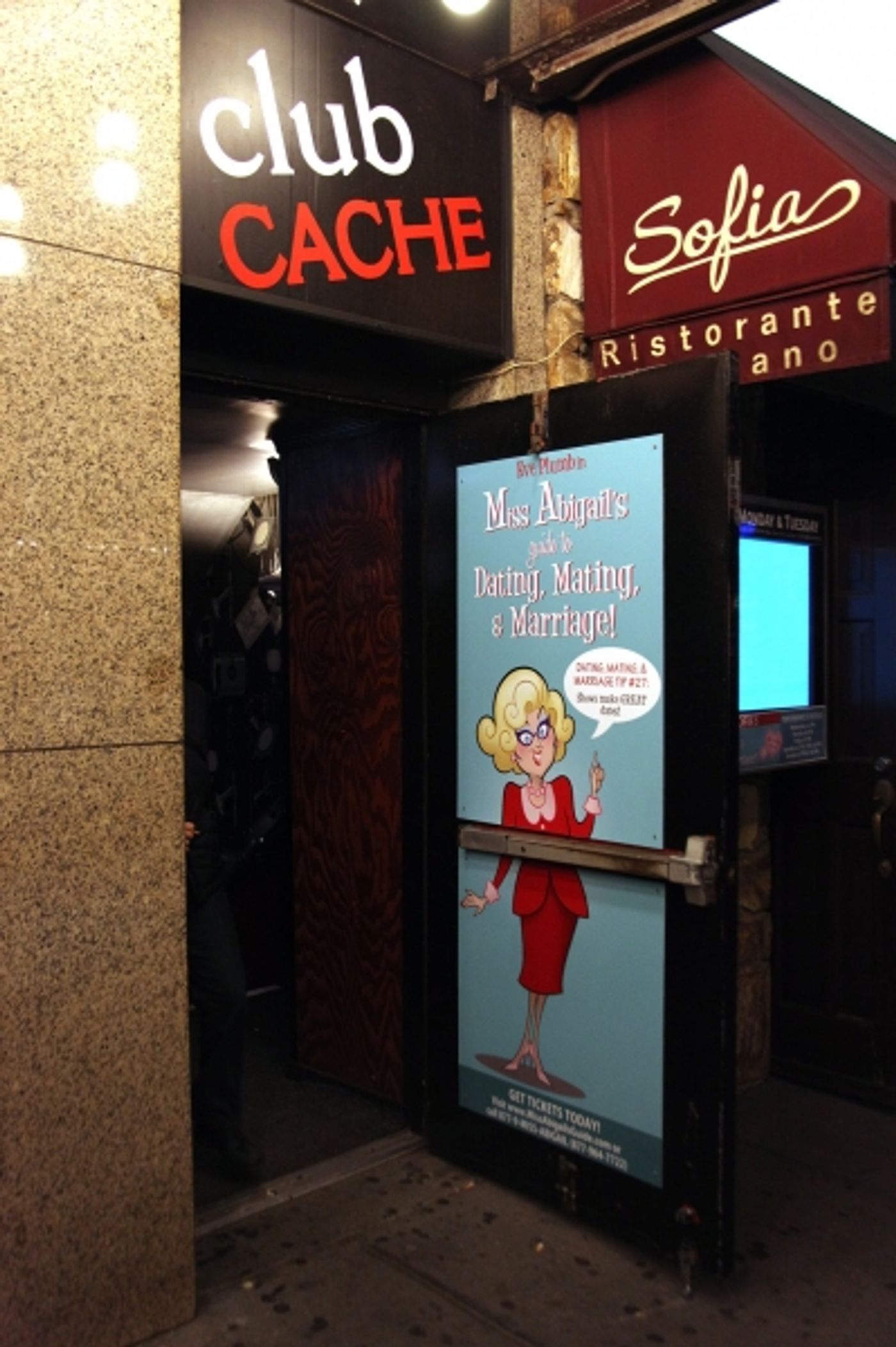 Photo Coverage: MISS ABIGAIL'S GUIDE TO DATING, MATING & MARRIAGE Backstage  Image