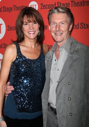 Carolyn McCormick and her husband Byron Jennings  Photo