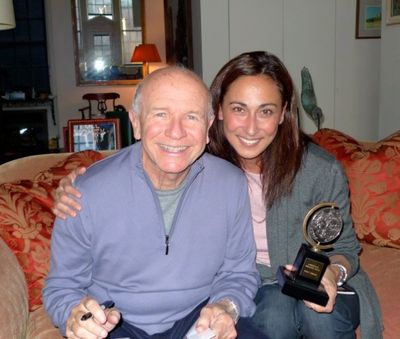 Terrence McNally, Cherie Gil Photo