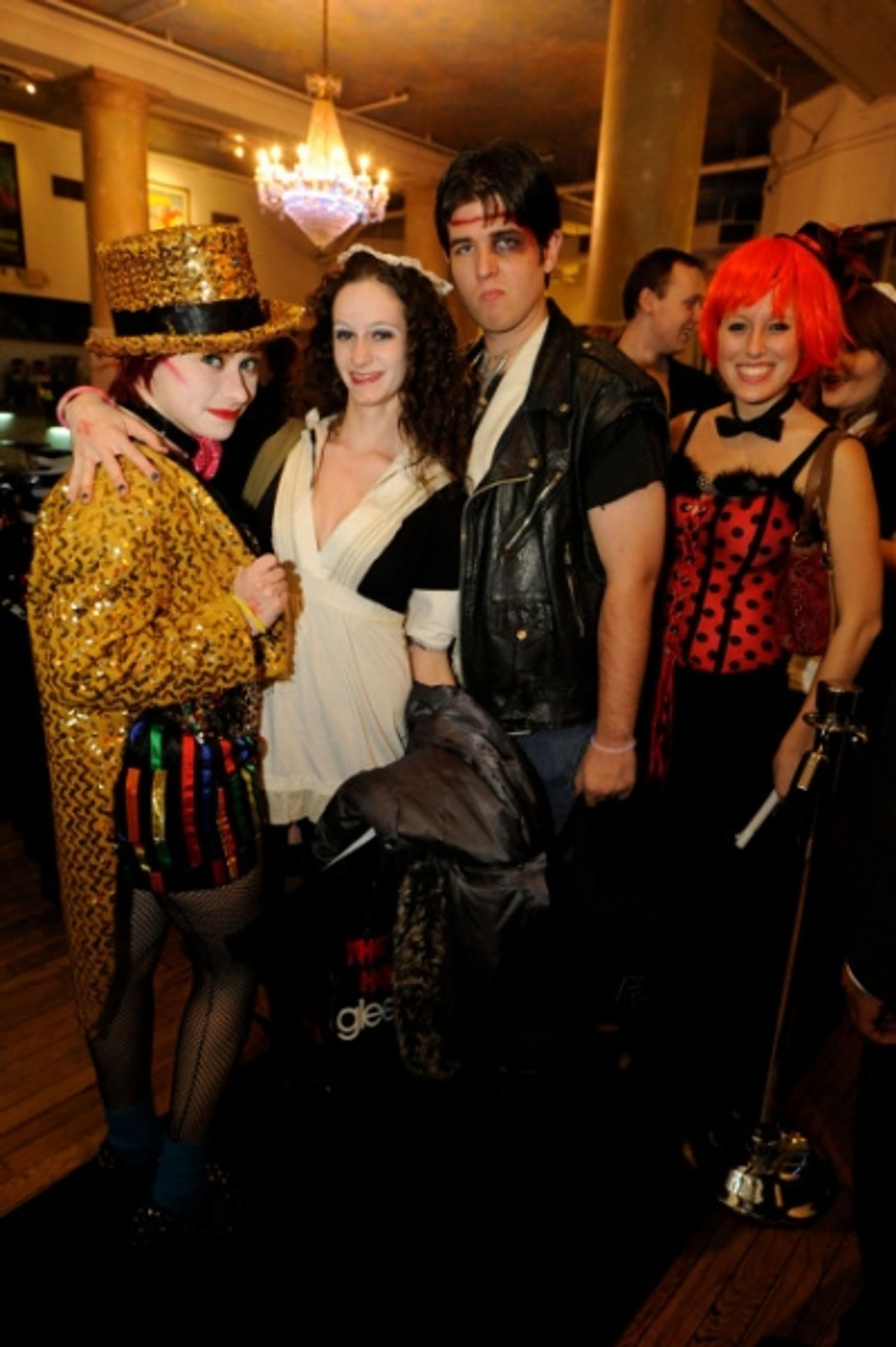 Photo Flash: GLEE Fans Celebrate Rocky Horror Episode Photo Flash: GLEE Fans Celebrate Rocky Horror Episode Image