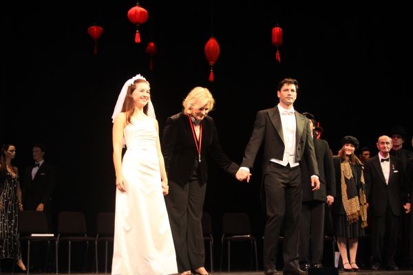 Jessica Grove, Candice Bergen and Sean Palmer Photo