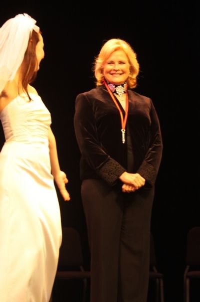 Jessica Grove and Candice Bergen Photo