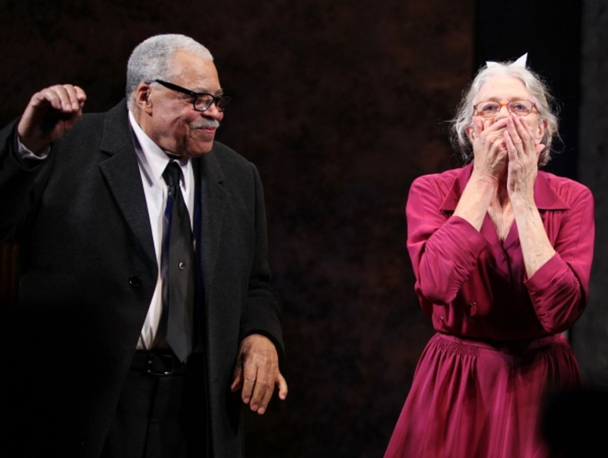 James Earl Jones, Vanessa Redgrave  at 