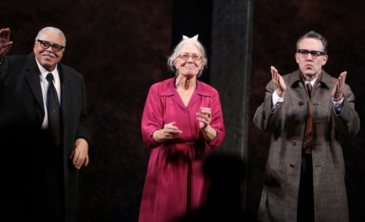 James Earl Jones, Vanessa Redgrave & Boyd Gaines  at 