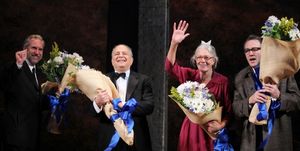 David Esbjornson, Alfred Uhry, Vanessa Redgrave & Boyd Gaines Photo