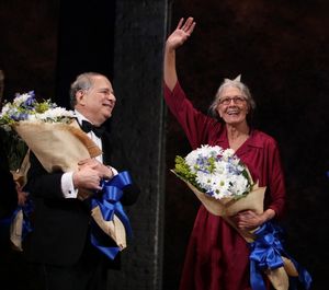 Alfred Uhry & Vanessa Redgrave Photo