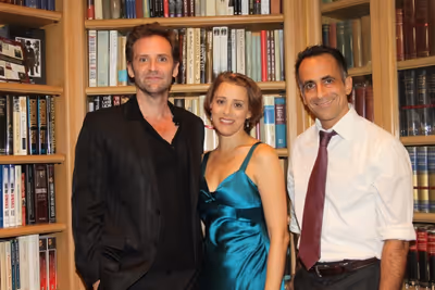 Malcolm Gets, Judy Kuhn and David Pittu Photo
