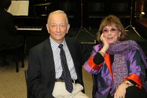 Jonathan Tunick and Phyllis Newman Photo