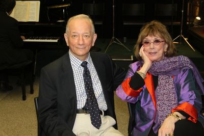 Jonathan Tunick and Phyllis Newman Photo