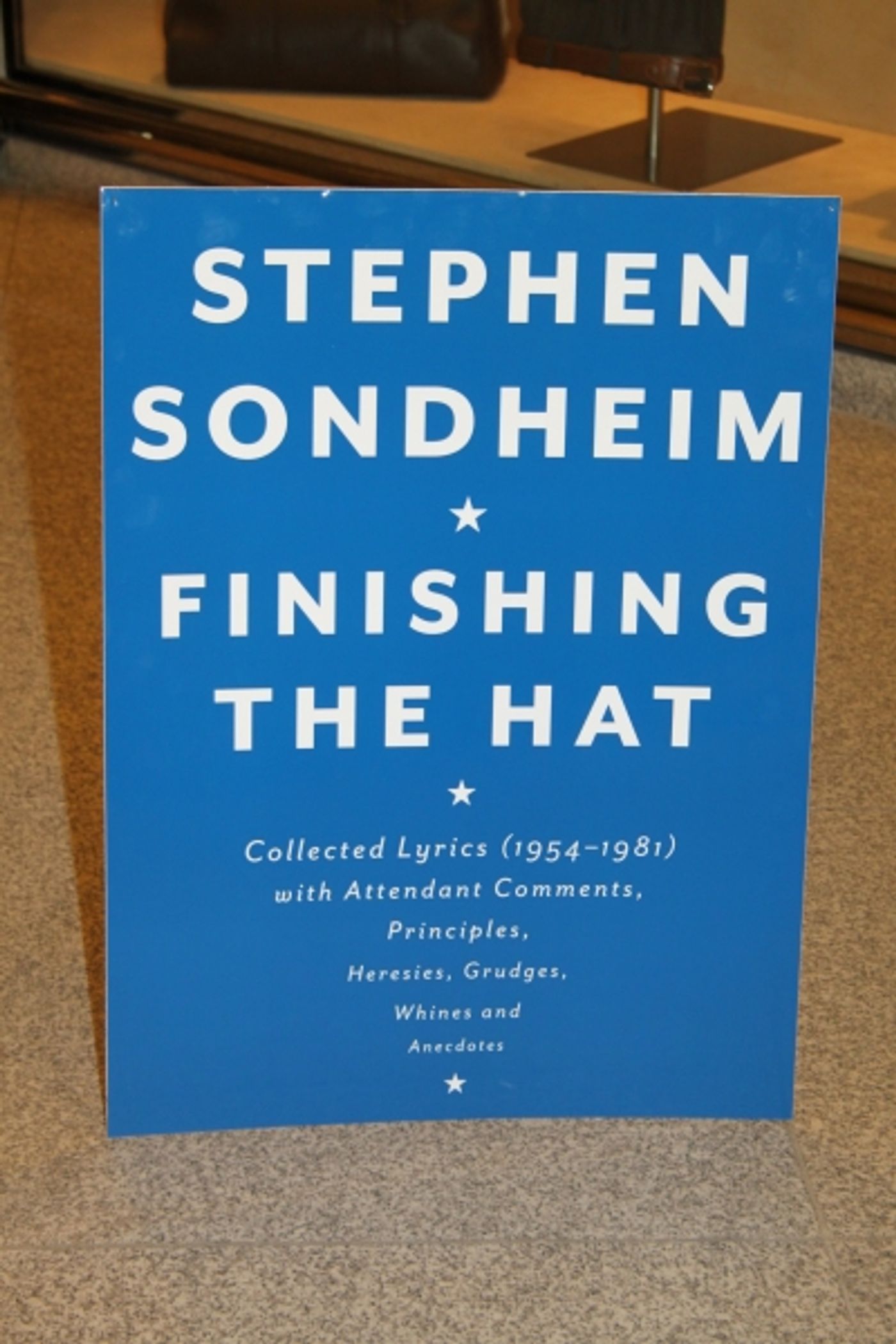 Photo Coverage: Sondheim Celebrates Release of 'Finishing the Hat' in NYC  Image