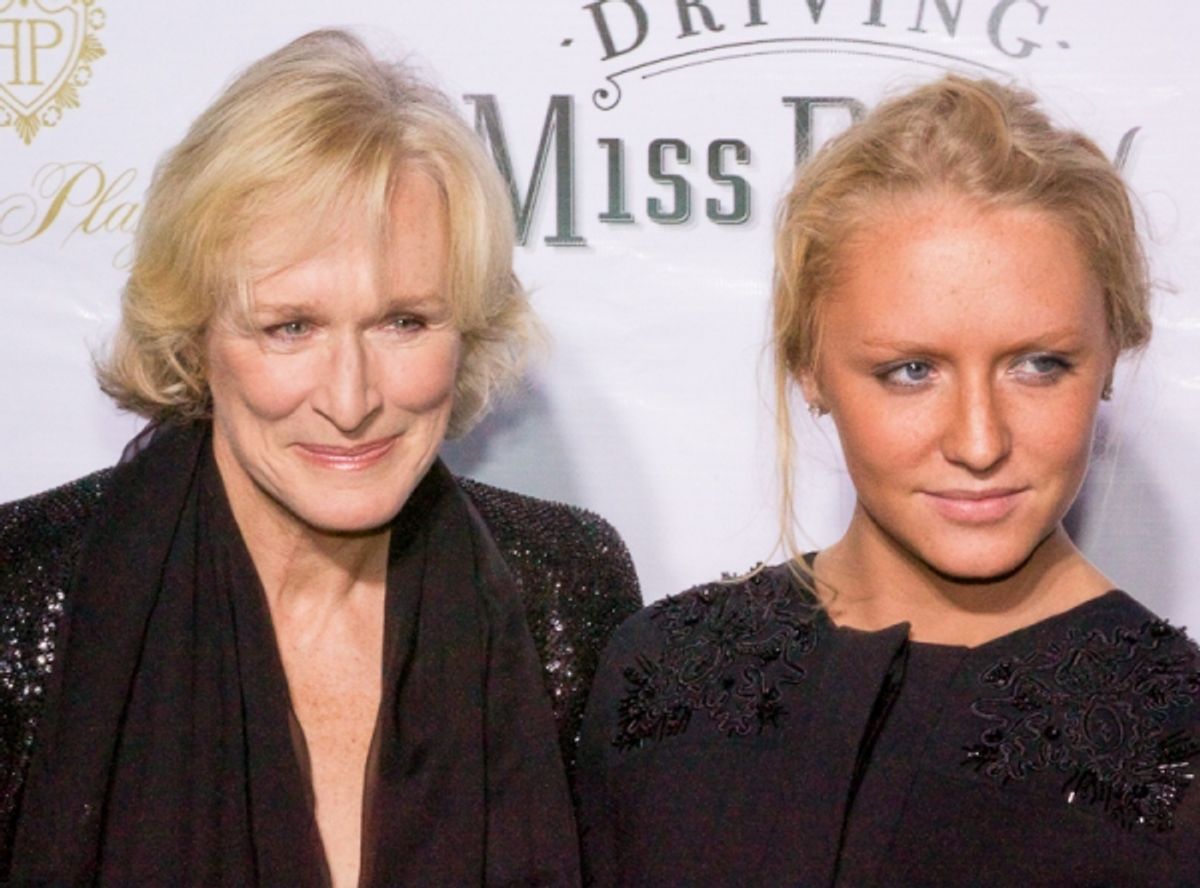 Glenn Close & Annie Maude Starke at 
