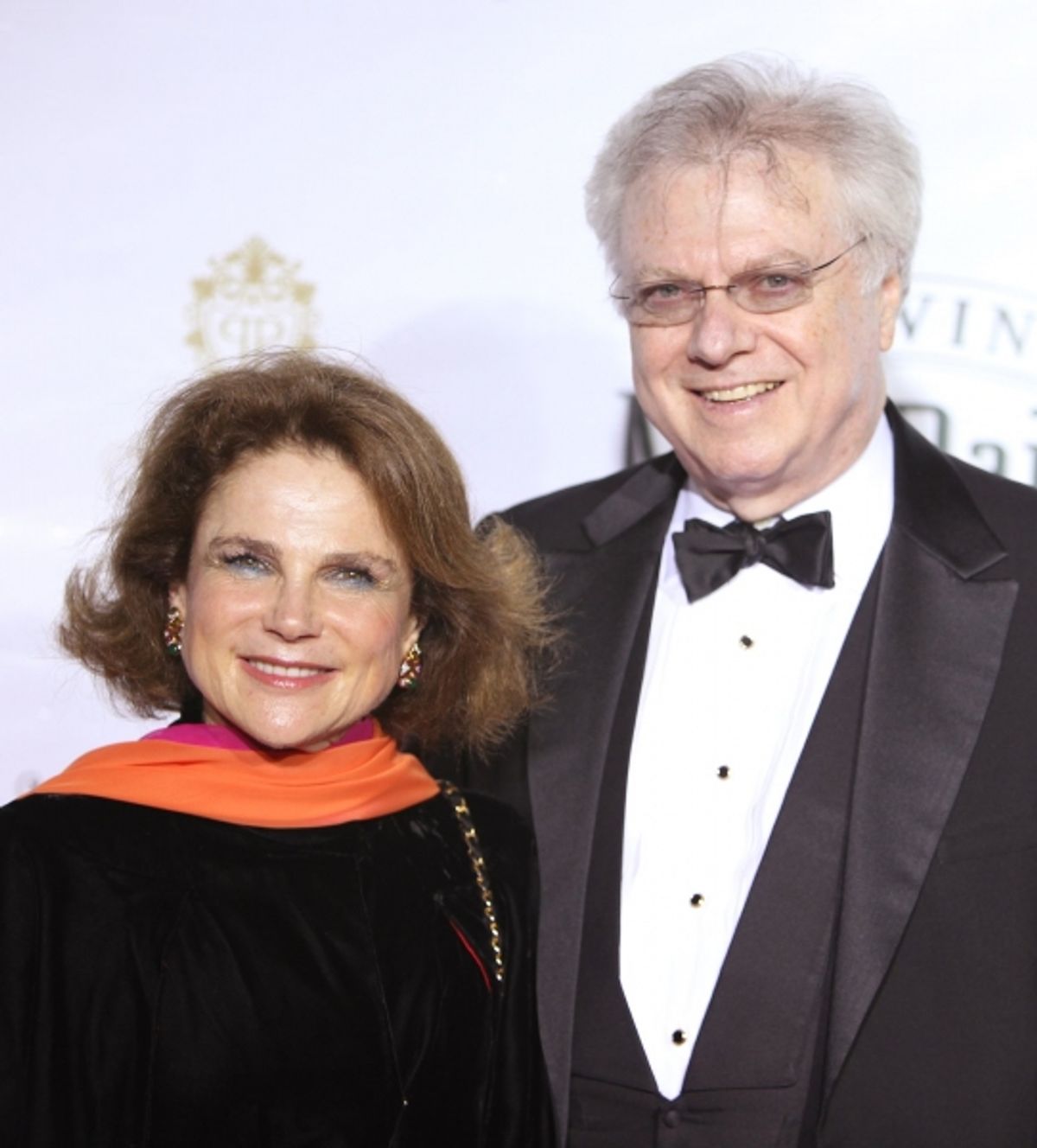 Tovah Feldshuh and her husband Andrew Harris-Levy  at 