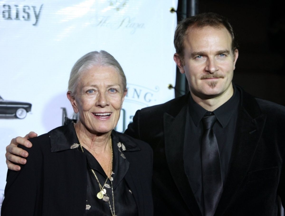 Vanessa Redgrave & son Carlo Nero at 