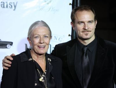 Vanessa Redgrave & son Carlo Nero Photo
