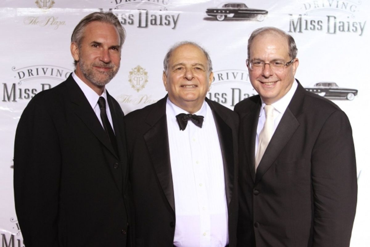 David Esbjornson, Alfred Uhry & Jed Bernstein  at 