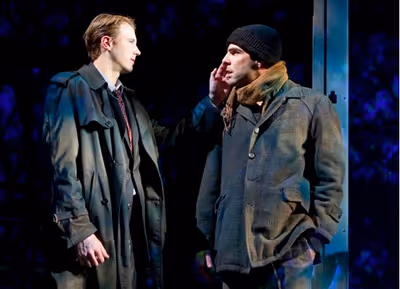 Bill Heck and Zachary Quinto Photo