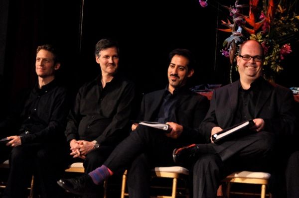 Glenn Kalison, Paul Singleton, James Rana and Brad Oscar Photo