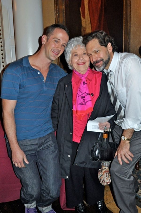 Jeff Whitte, Charlotte Rae and David Staller Photo