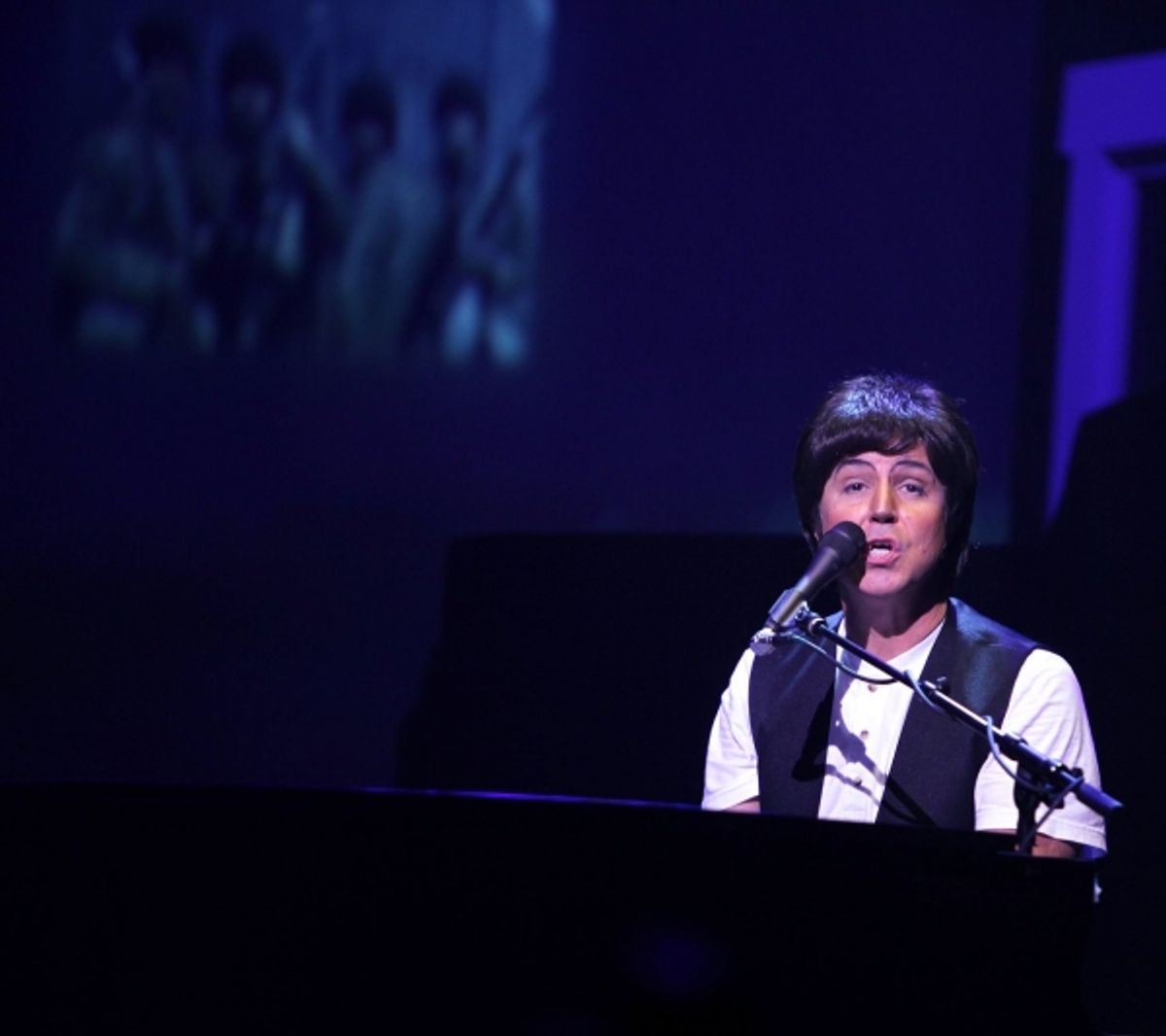 Joey Curatolo as Paul McCartney  at 
